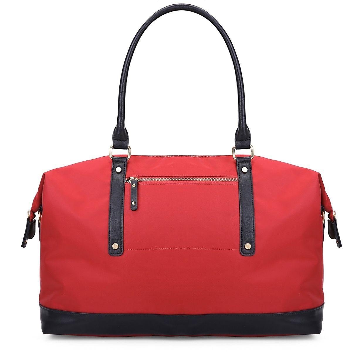 Ecosusi Bolso de Viaje para notebook hasta 14.7'' - Rojo-0