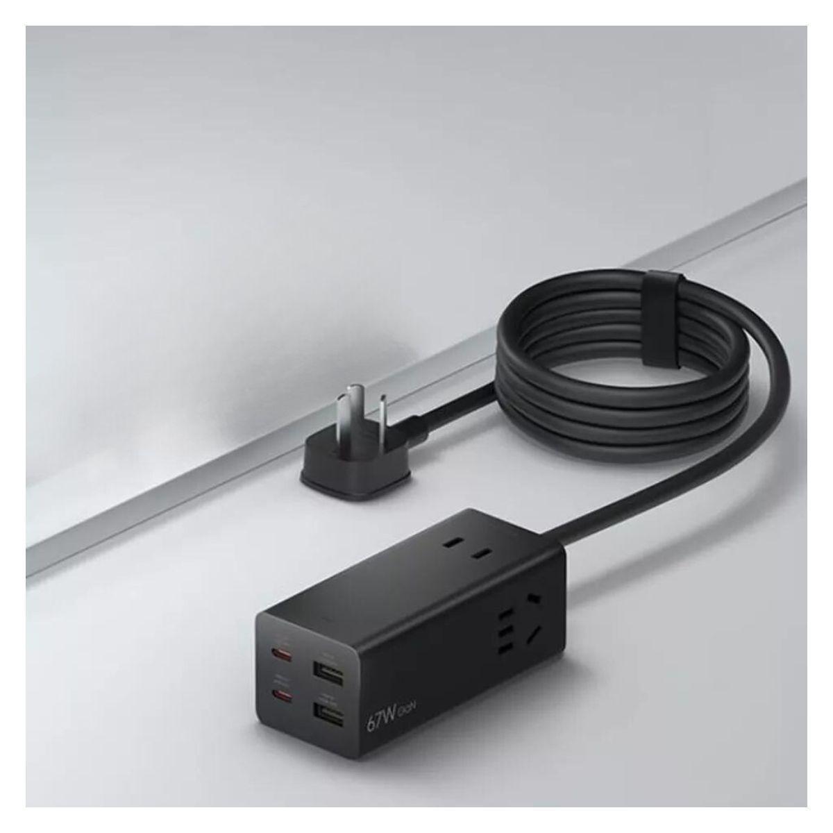 Xiaomi Alargador Socket Pro para Escritorio Carga Rápida 67W-2