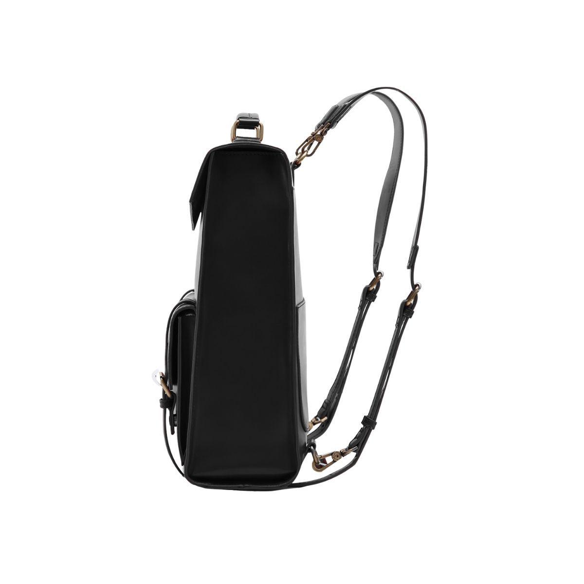 Ecosusi Mochila Vintage Daisy para Notebook 15,6" - Negro-3