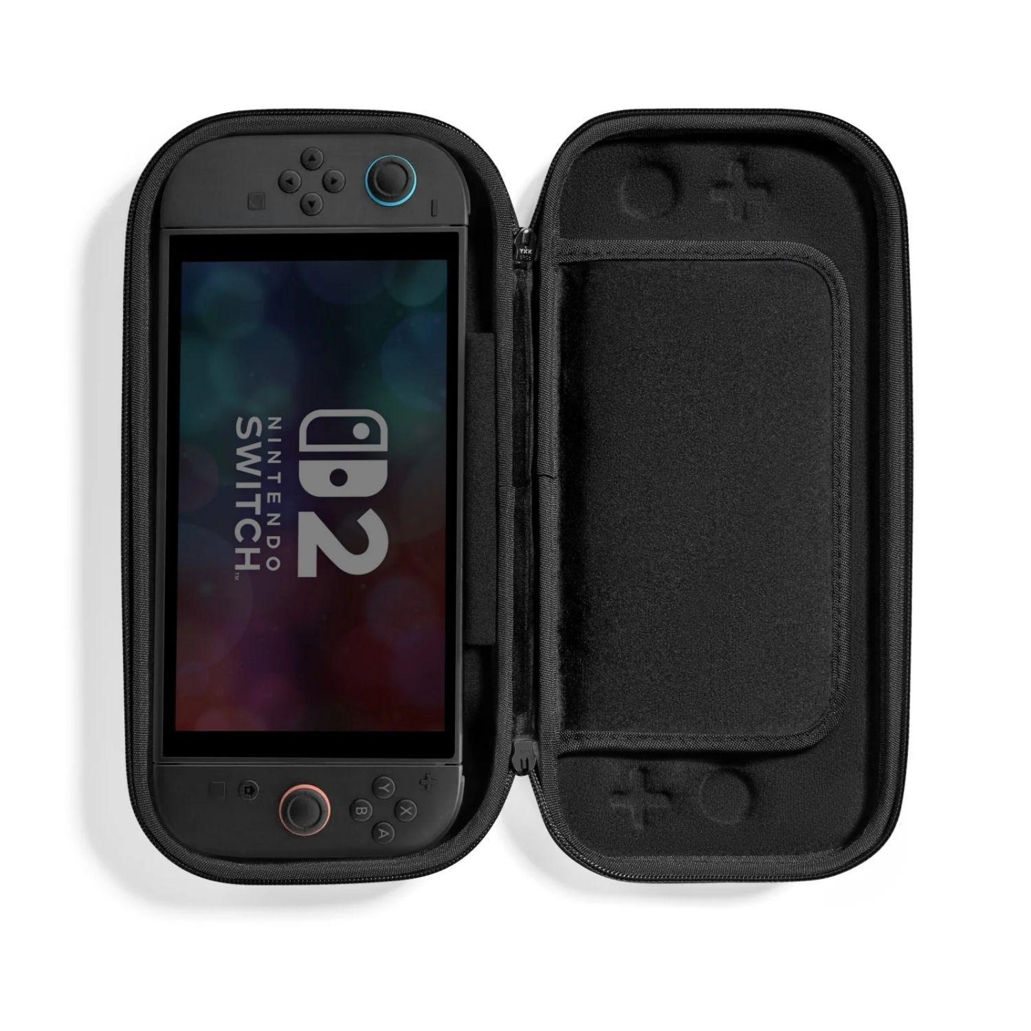 Tomtoc Funda Rígida FancyCase-G05 para Nintendo Switch 2 Negro-3