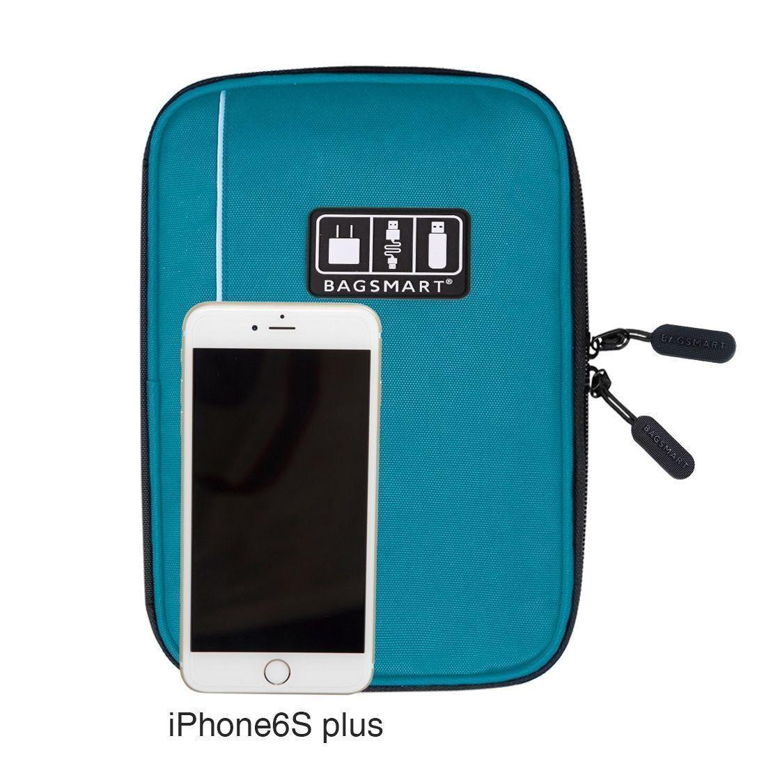 Bagsmart Organizador electrónico Glendora para viajes- Azul-2