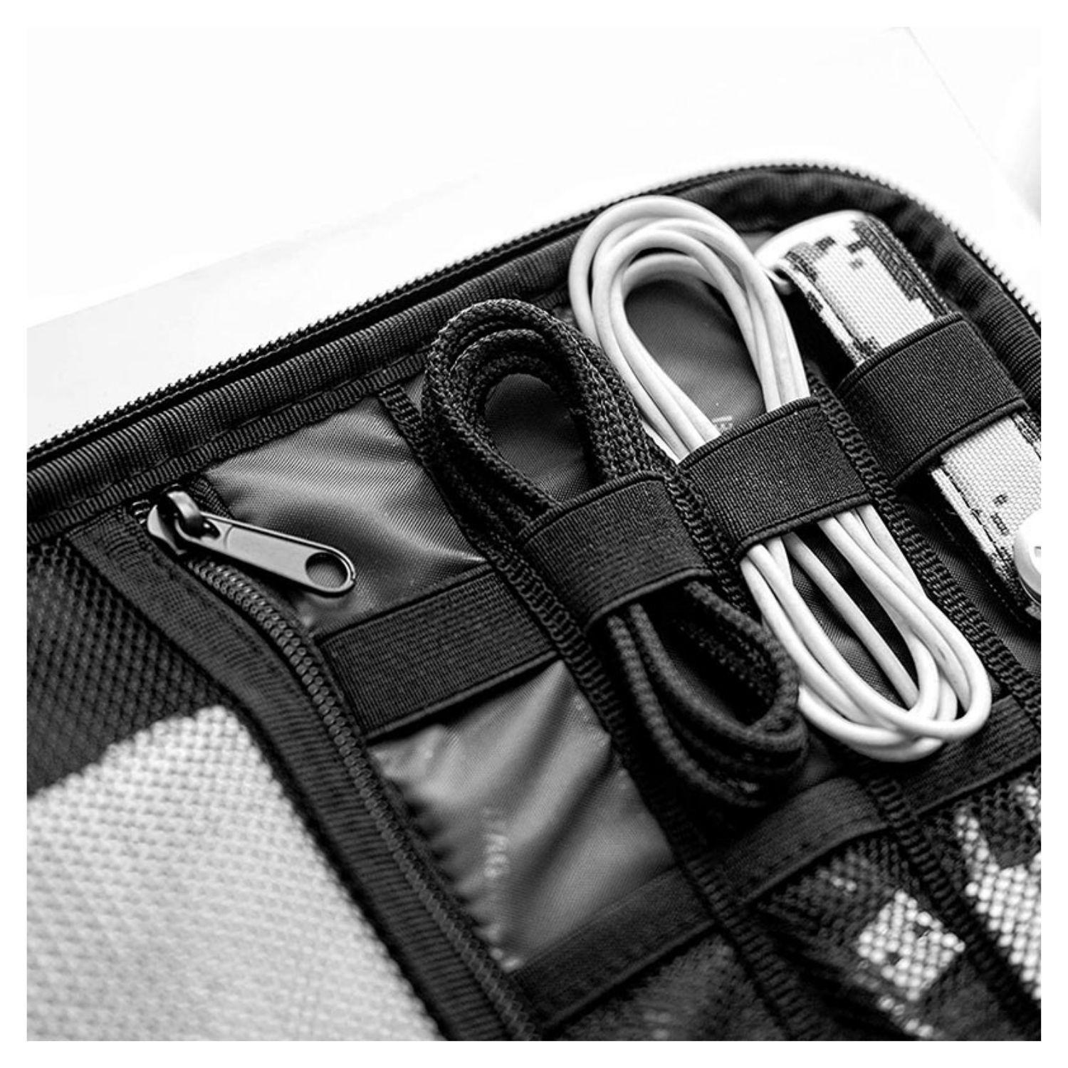 Bagsmart Organizador electrónico Glendora para viajes- Azul-6