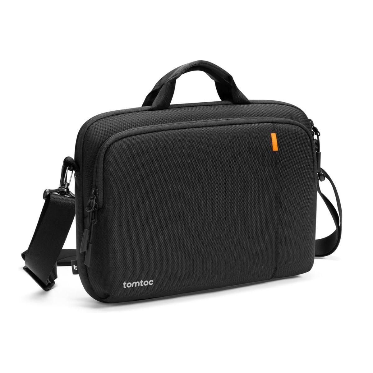 Tomtoc Maletín Delgado Defender-A30 para Notebook 17.3" - Negro-0