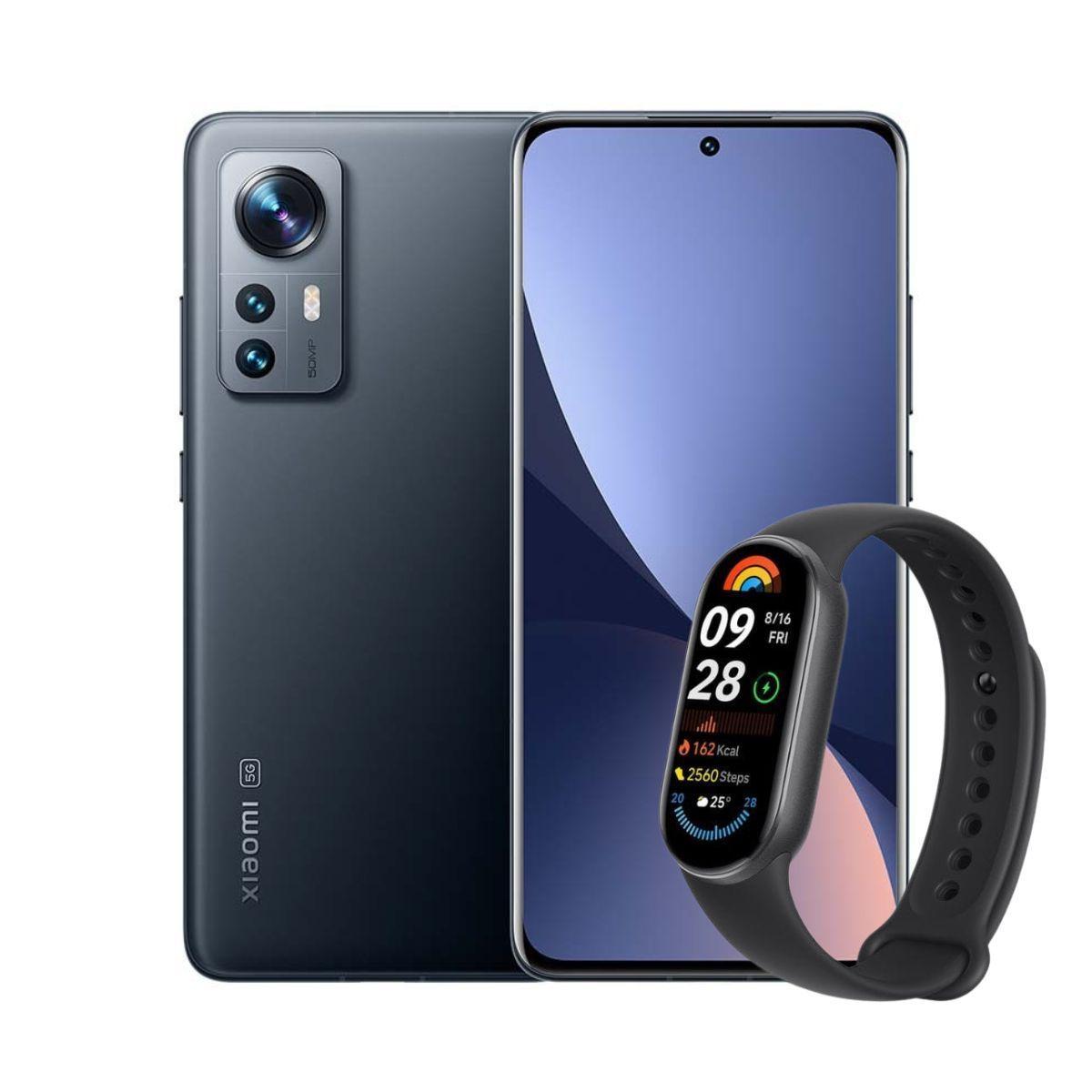 Xiaomi 12 Pro EU 12GB+256GB Gris + Mi Smart Band 9 Negro-0