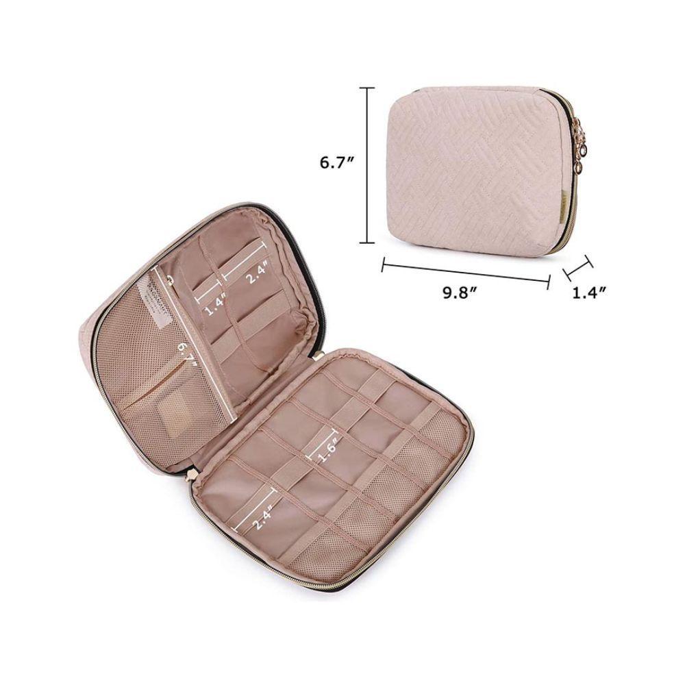 BAGSMART Bolsa organizadora de accesorios electrónicos ATHENA- Rosado-2