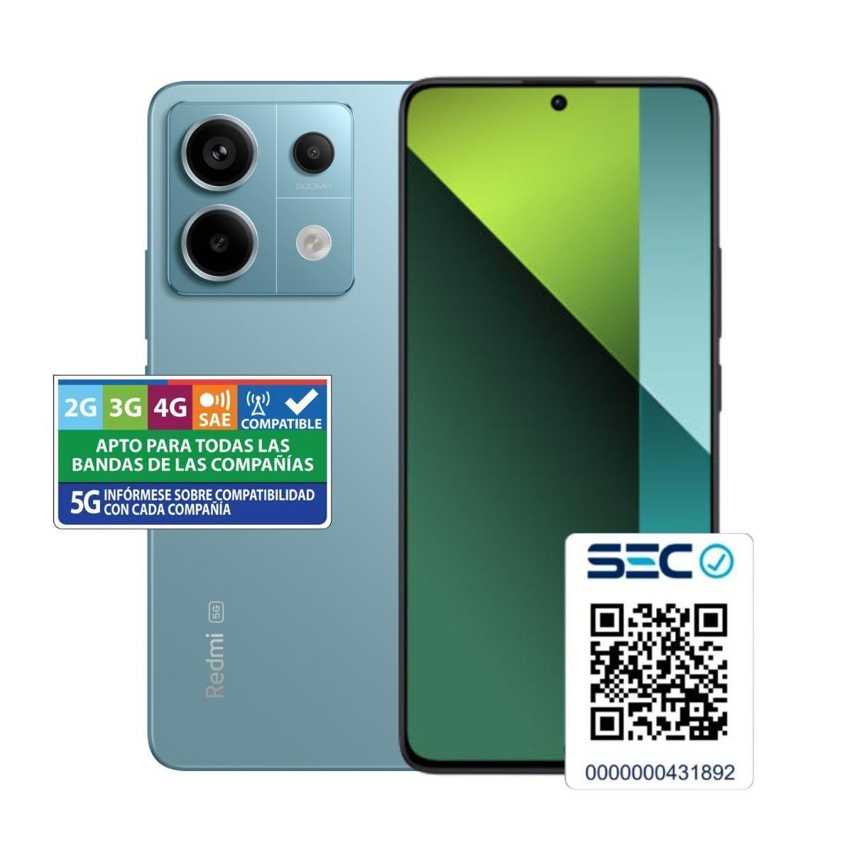 Xiaomi Redmi Note 13 PRO 5G 8GB+256GB Azul Océano-1