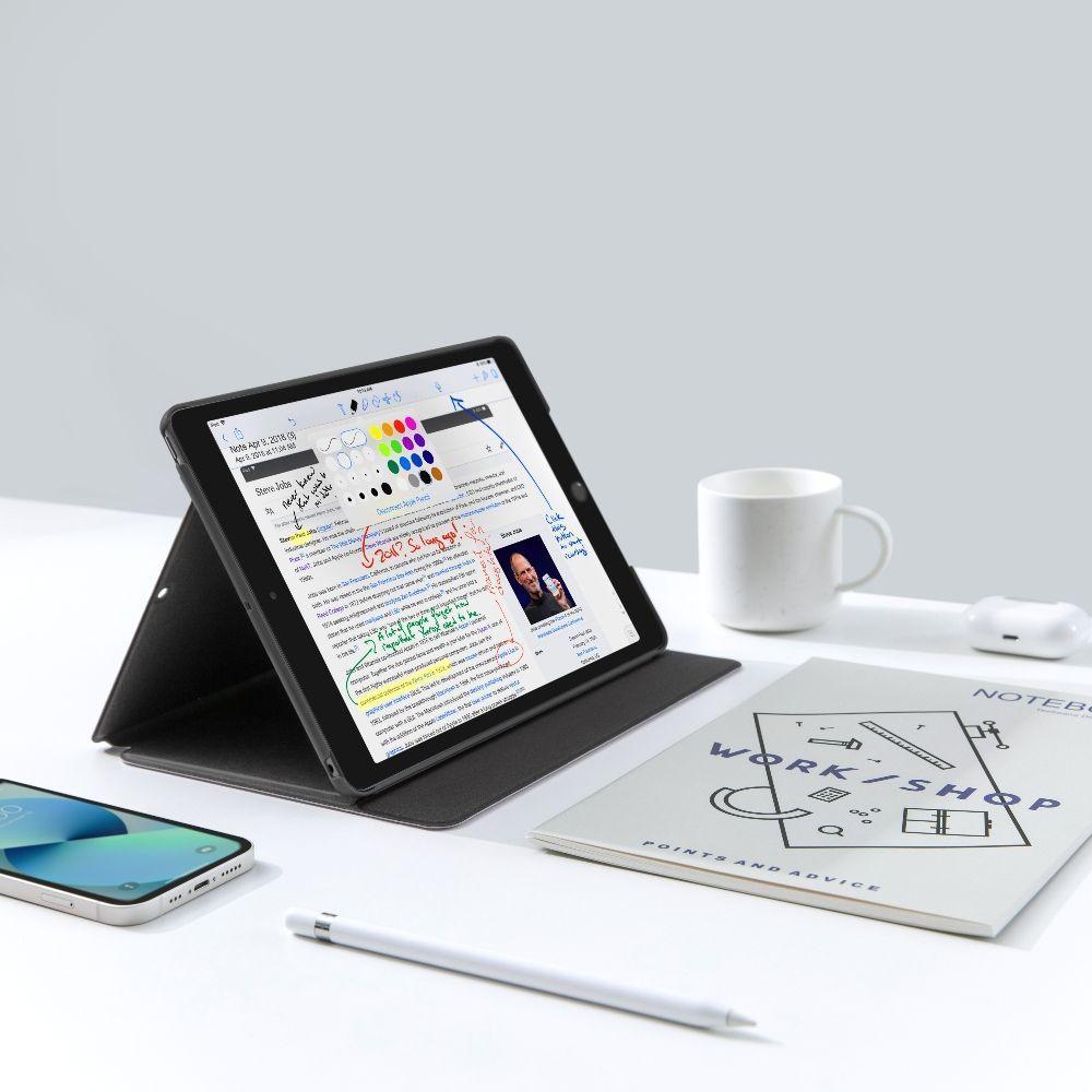 Tomtoc Funda Vertical iPad 10,2'' 9ª8ª7ª g Negro-6