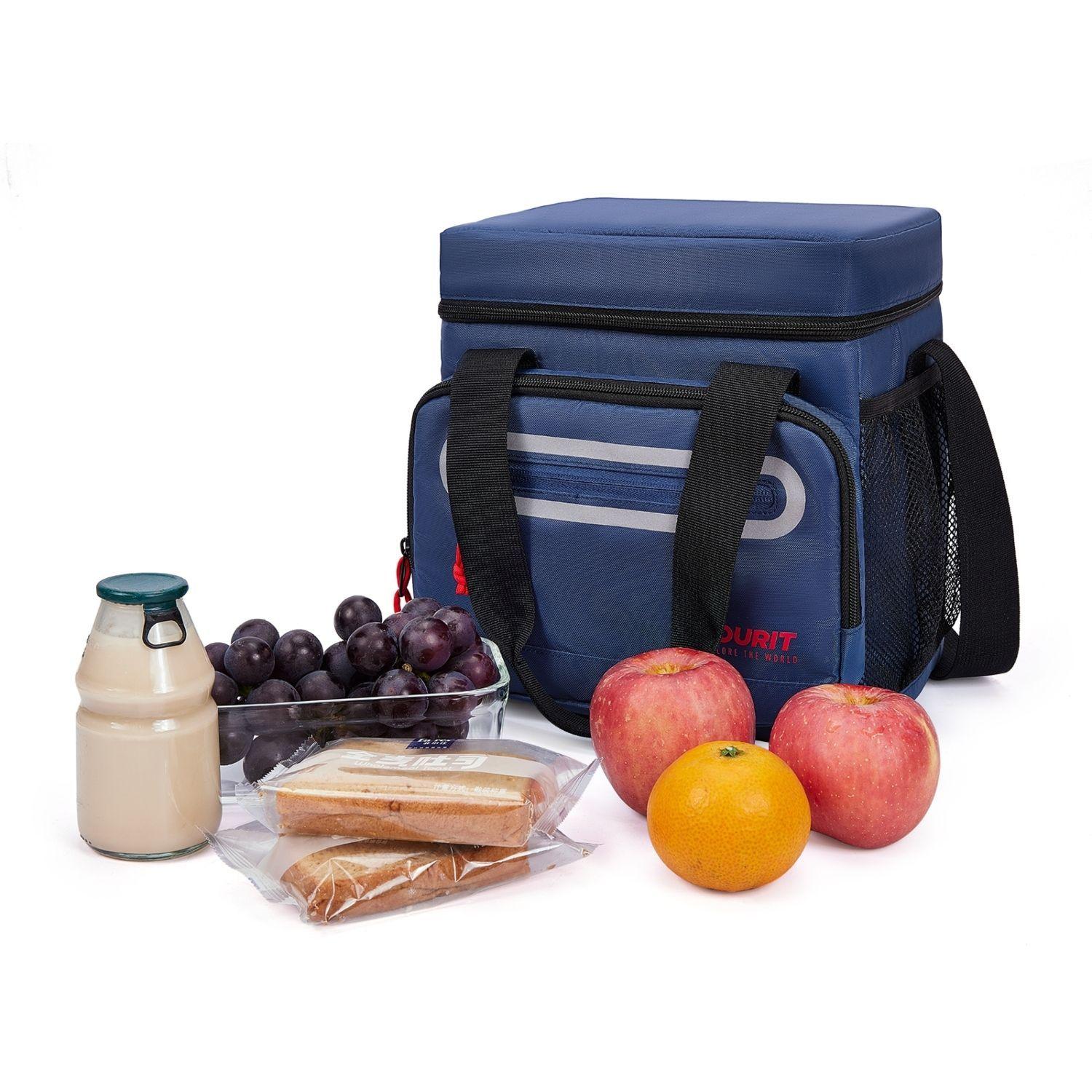 Tourit Lonchera Térmica Work 20 latas 14L Impermeable Azul Oscuro-9