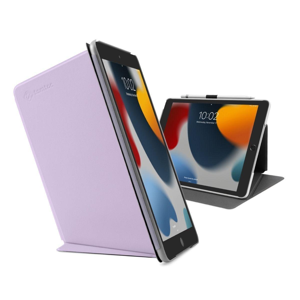 Tomtoc Funda Vertical iPad 10,2'' 9ª8ª7ª g Violeta-1
