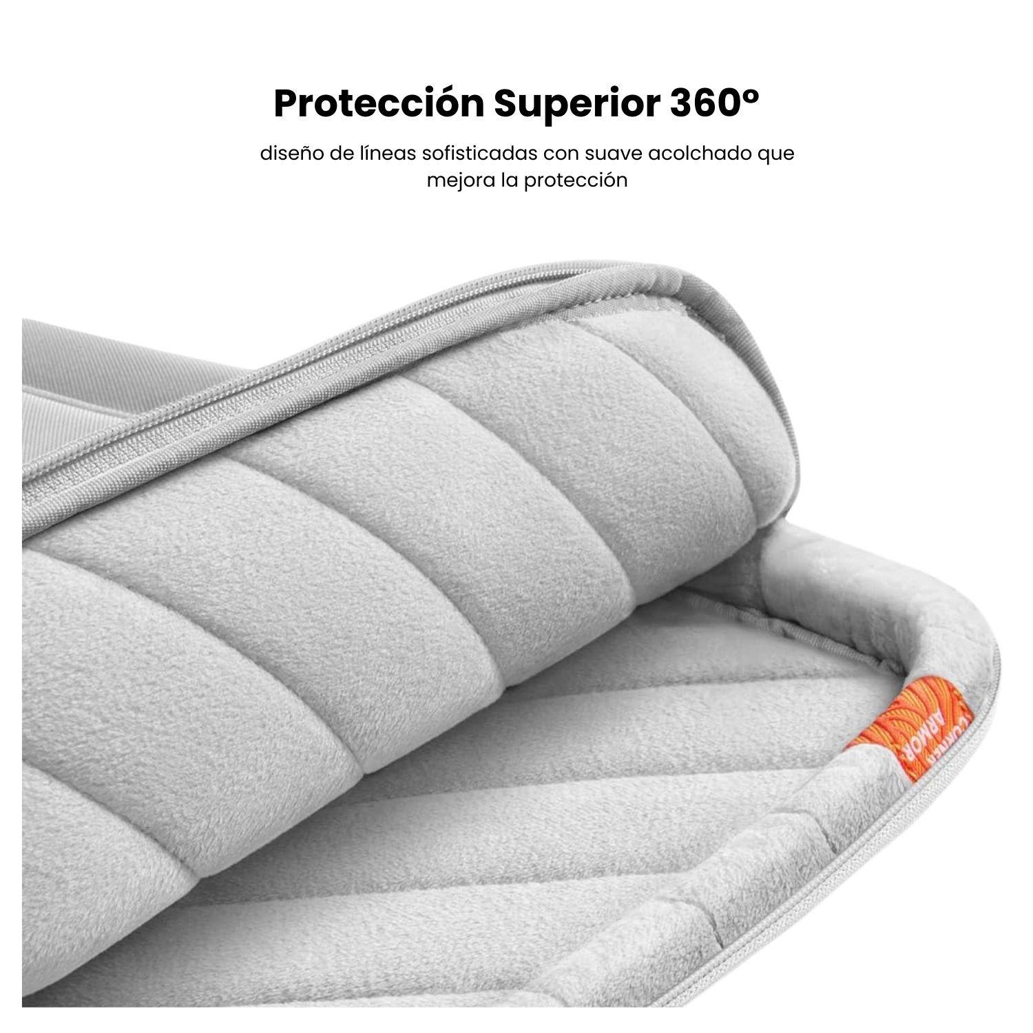 Tomtoc Maletín Defender-A14 para 13,5" a 14,4" - Gris-5