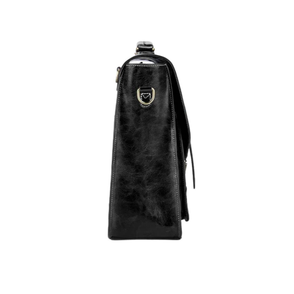 Ecosusi Maletín y Mochila Wilder con Remaches para notebook 15,6" - Negro-7