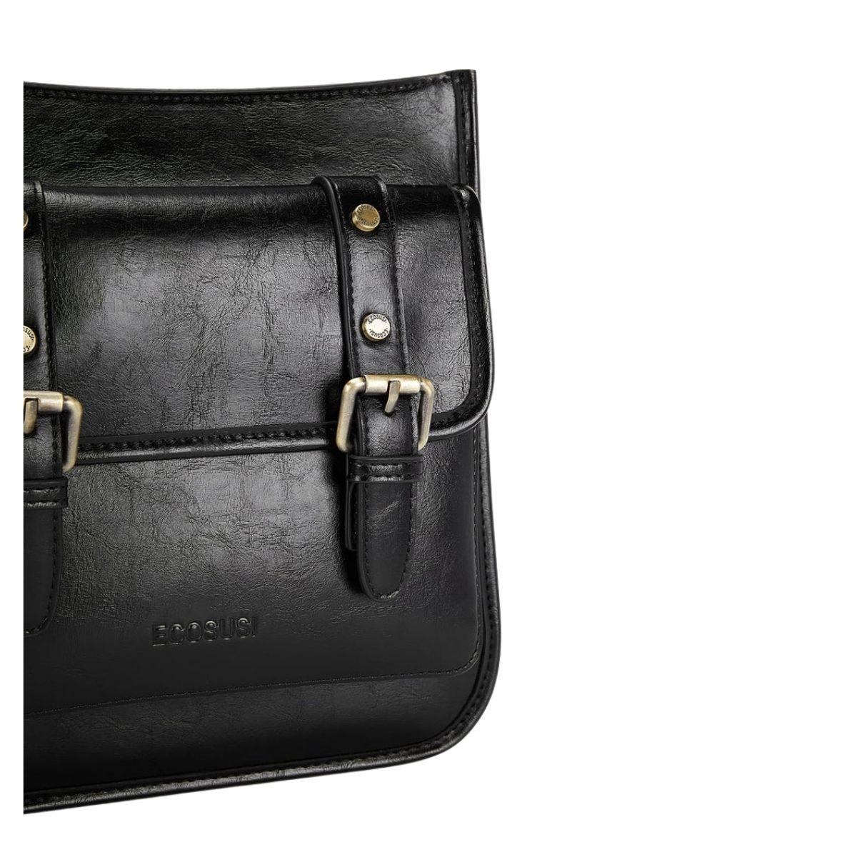 Ecosusi Bolso Mensajero Sophie para tablet 11" - Negro-4