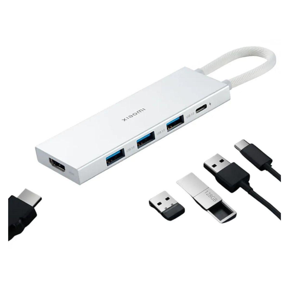 Xiaomi Adaptador Multipuerto Docking Station Tipo C 5 en 1-1