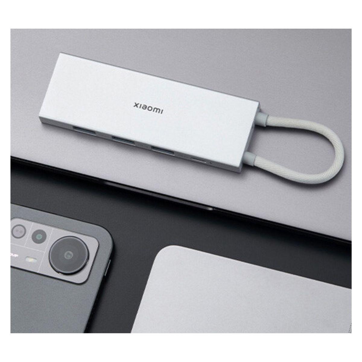 Xiaomi Adaptador Multipuerto Docking Station Tipo C 5 en 1-4