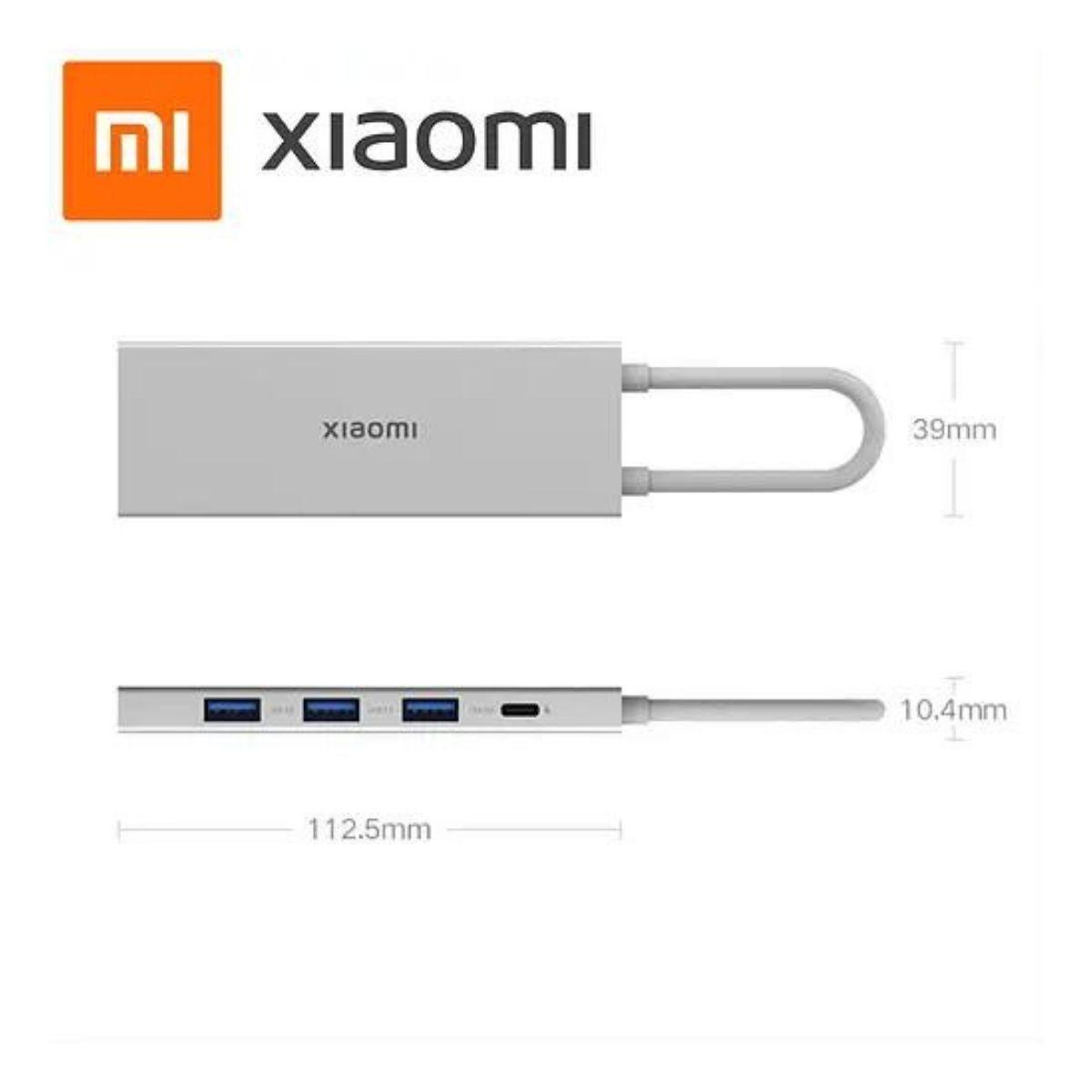 Xiaomi Adaptador Multipuerto Docking Station Tipo C 5 en 1-7