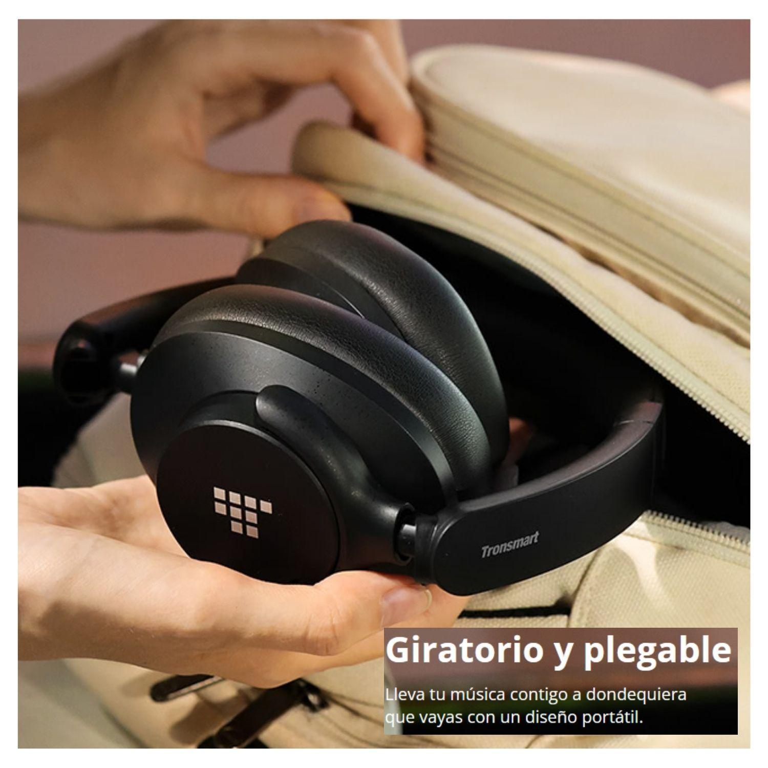 Tronsmart Audifonos Sounfii Q20S con Cancelación De Ruido Híbrida Negro-3