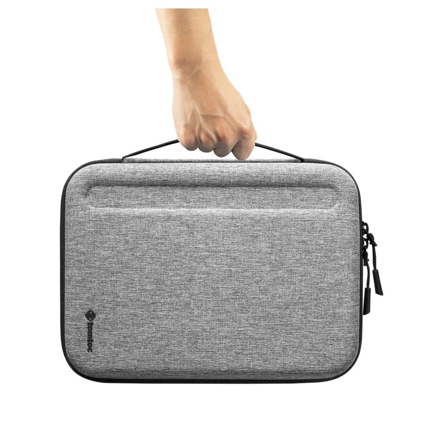 Tomtoc Estuche Portafolio FancyCase-B06 para iPad Air/Pro de 13" - Gris Oscuro-7