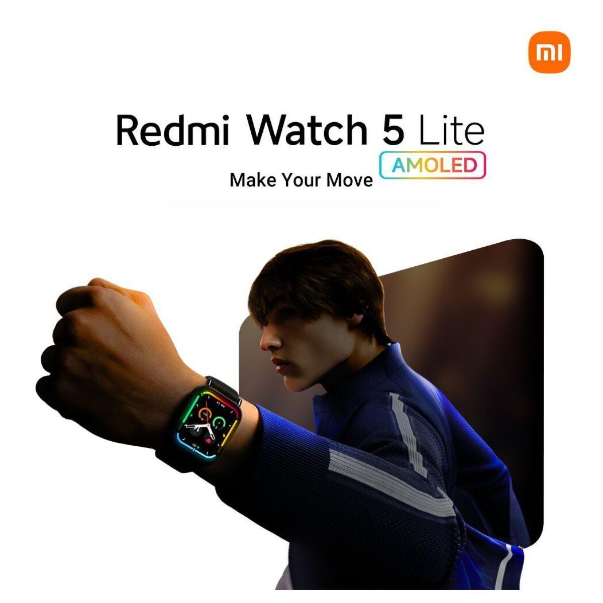 Xiaomi Redmi Watch 5 Lite Reloj Inteligente - Negro-5