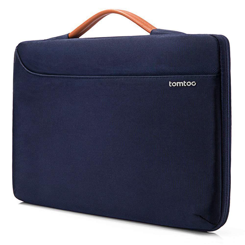 Tomtoc - Funda A22 Para Notebook Y Macbook De 13.5 - Azul Oscuro-0