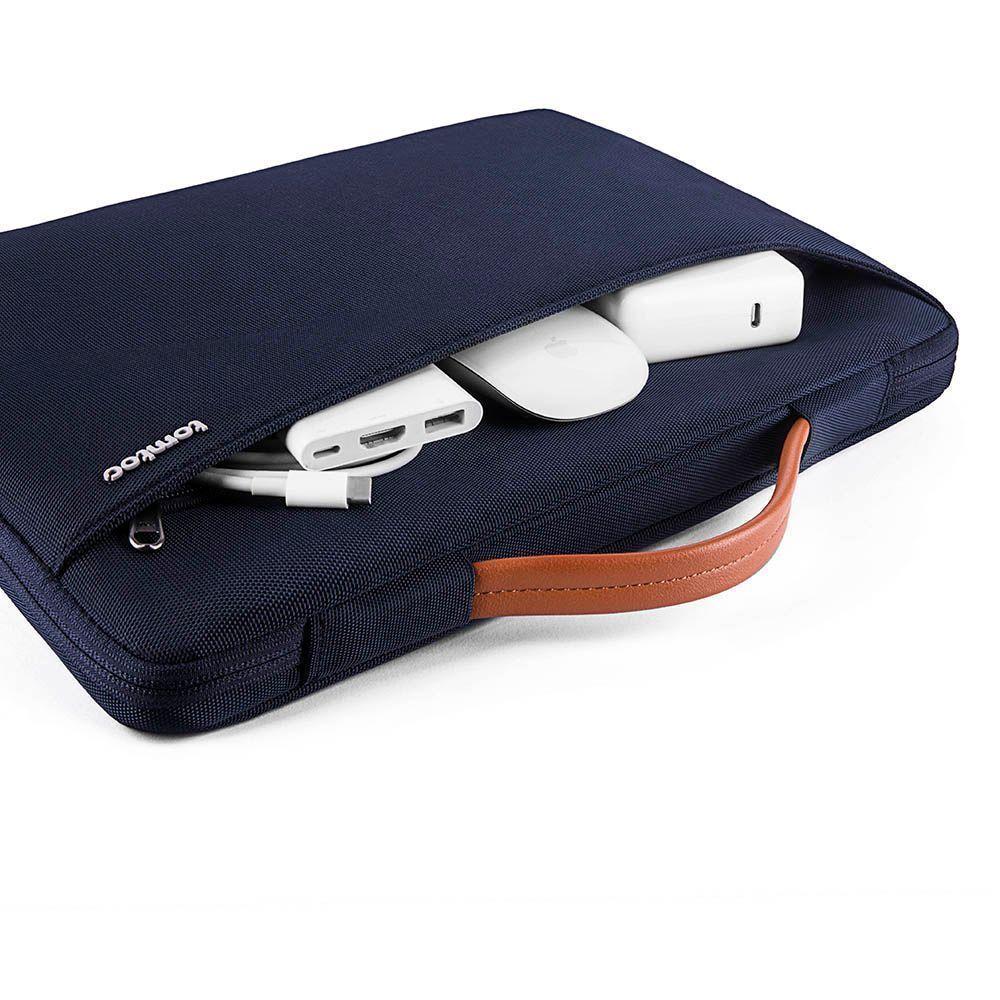 Tomtoc - Funda A22 Para Notebook Y Macbook De 13.5 - Azul Oscuro-2