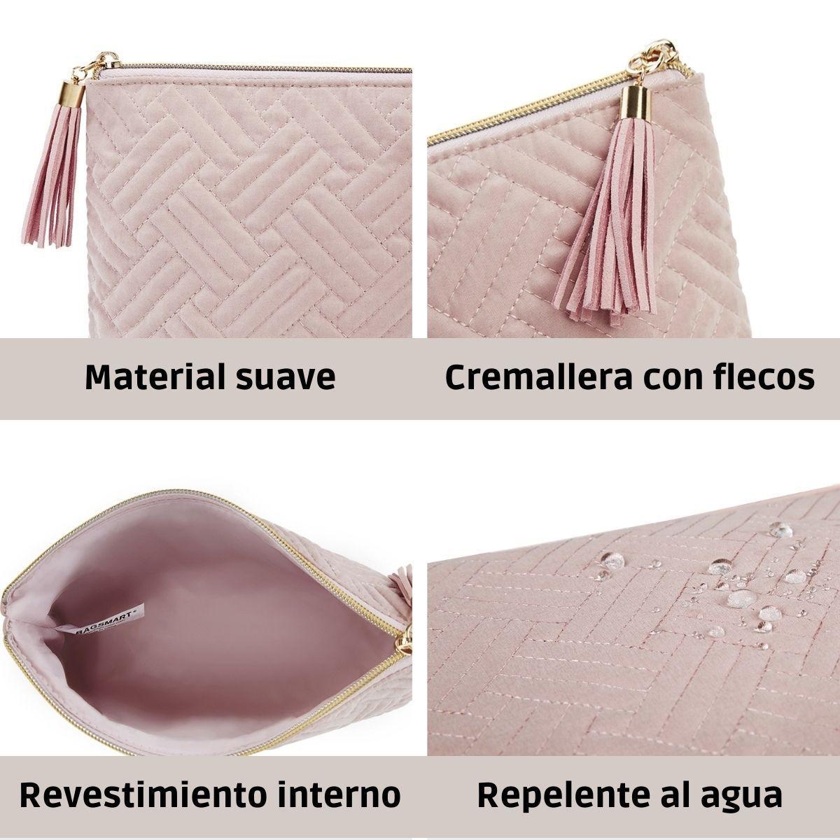 Bagsmart - Cosmetiquero 1un - Rosado-5