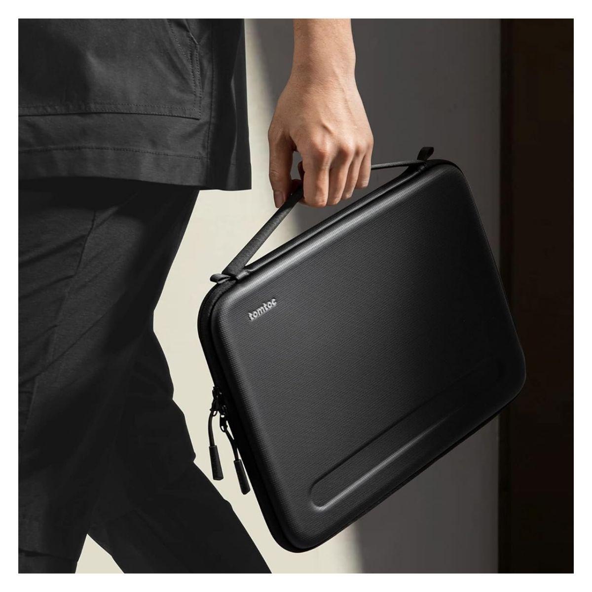 Tomtoc Estuche Portafolio FancyCase-A06 Macbook Pro M2/M1 14" - Negro-6