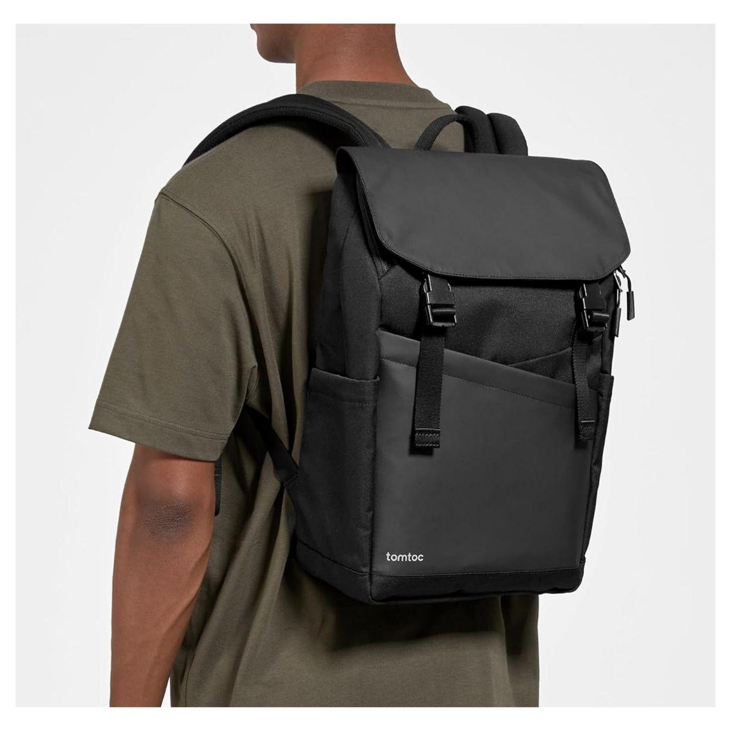 Tomtoc Mochila Slash-T64 18L para Computador de 16" - Negro-7