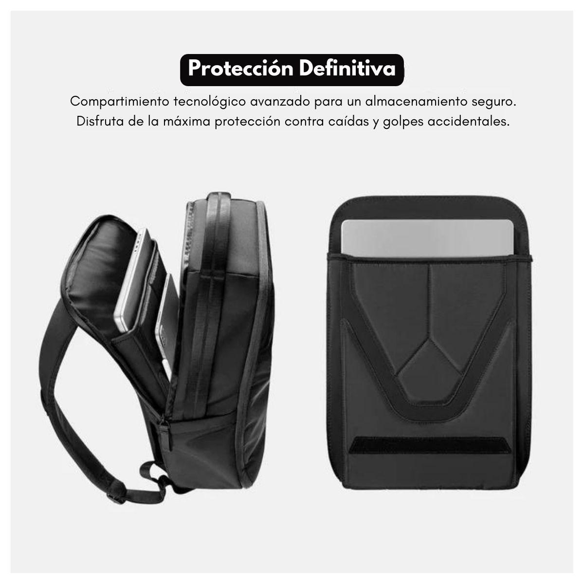 Tomtoc Mochila Workpack Voyage-T50 para Notebook 16" (20L) - Negro-6