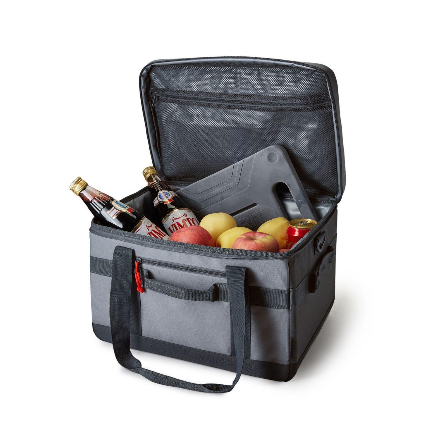 Tourit Cooler Bag Offroad Enfriador Aislado Portátil 48 latas 32L Gris-3