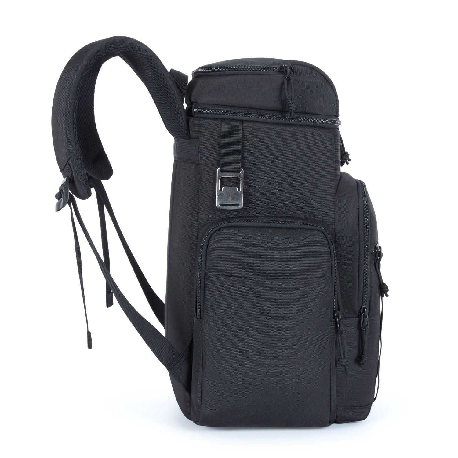 Tourit Mochila Térmica Outdoor 30 latas 28L Impermeable Negro-2