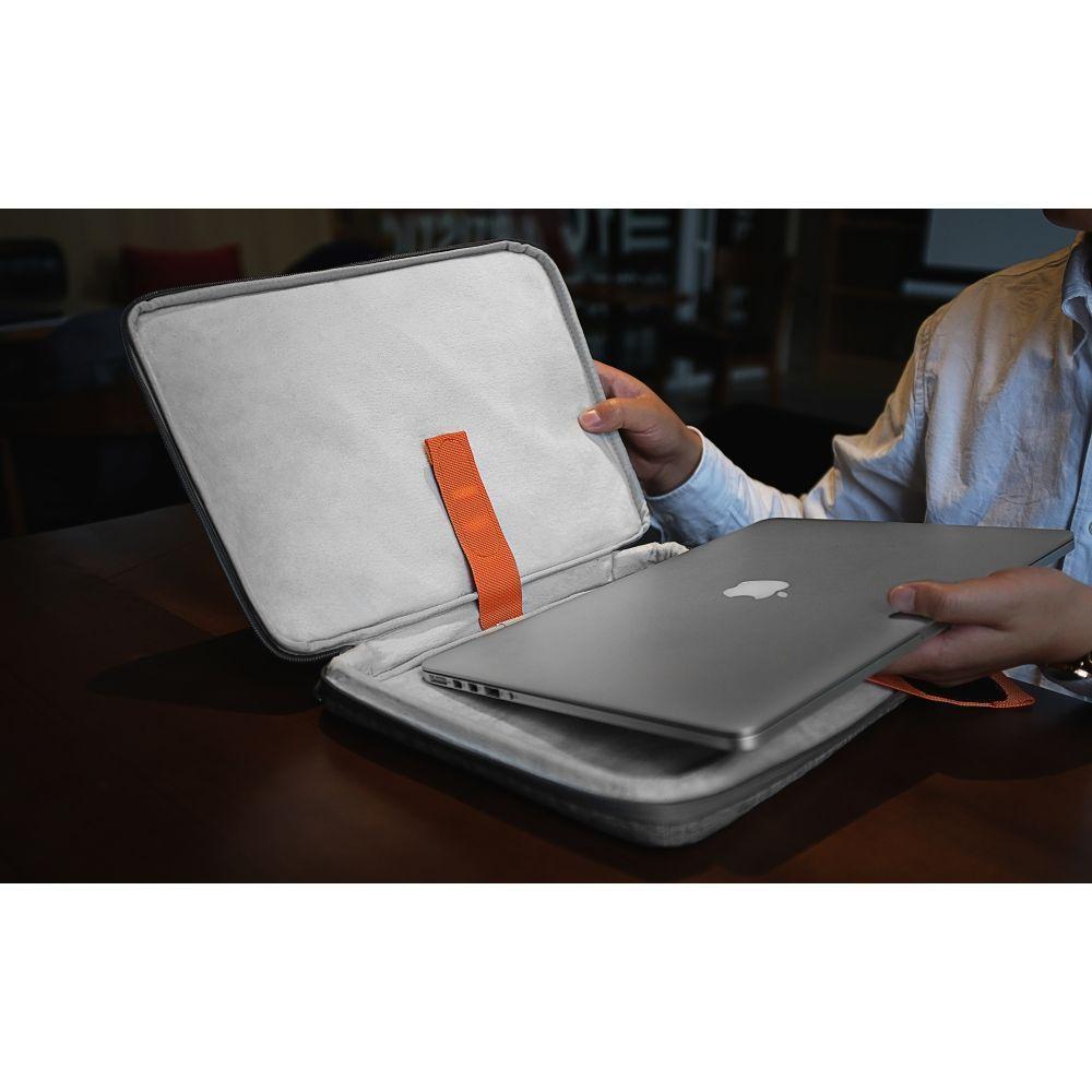 Tomtoc - Funda A22 Para Notebook Y Macbook Pro De  14'' - Gris-5