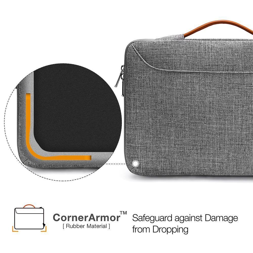 Tomtoc - Funda A22 Para Notebook Y Macbook Pro De  14'' - Gris-1