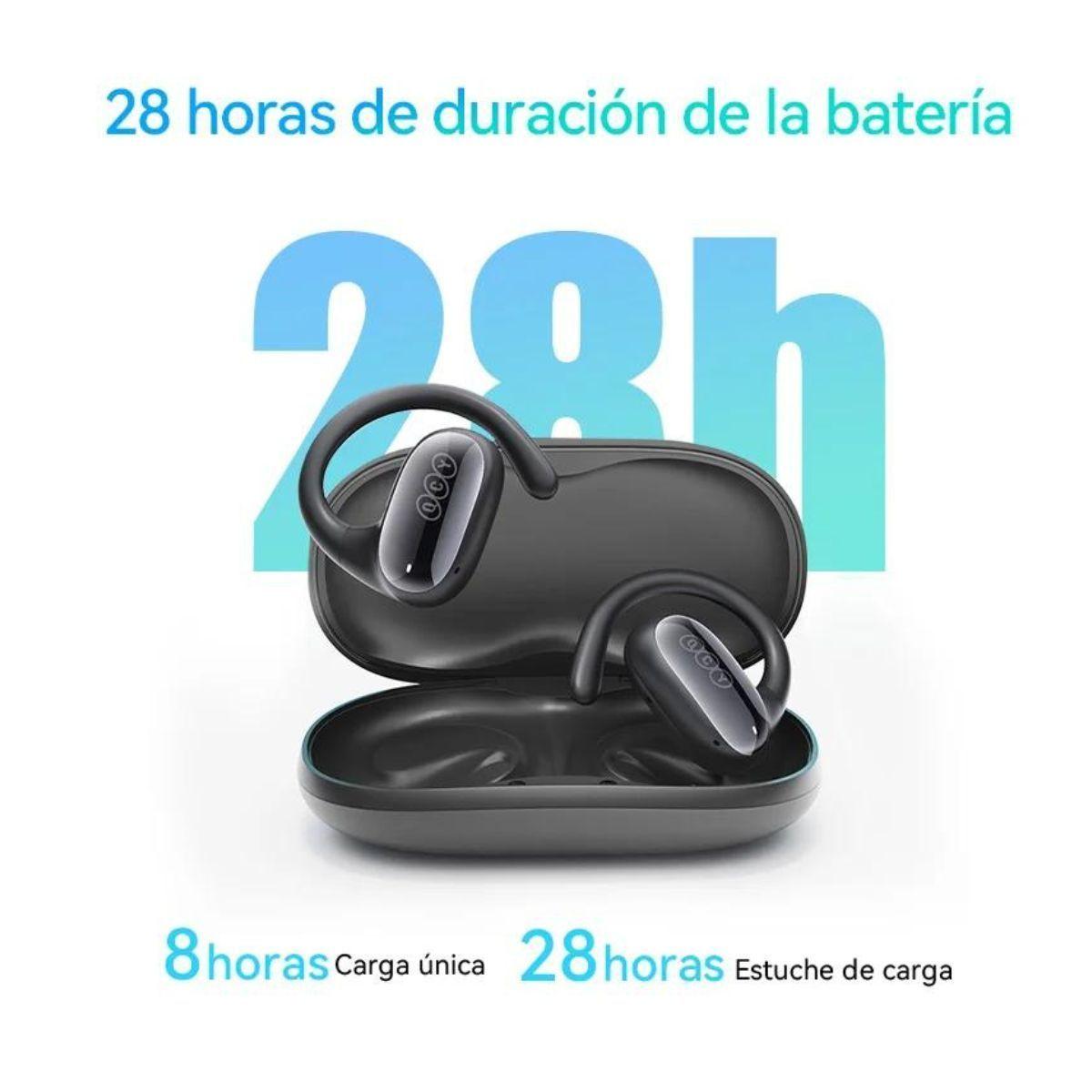 QCY Audifonos Inalámbricos Crossky GTR2 Negro-5