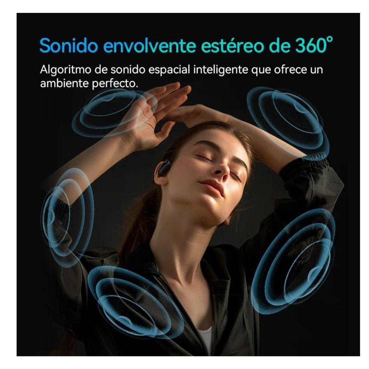 QCY Audifonos Inalámbricos Crossky GTR2 Negro-6