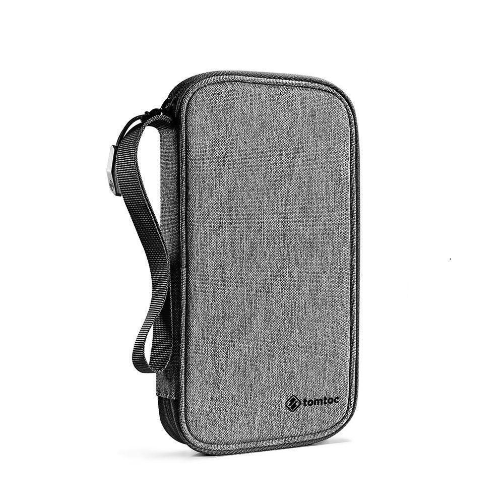 Funda para pasaportes y tarjetas - Gris-0