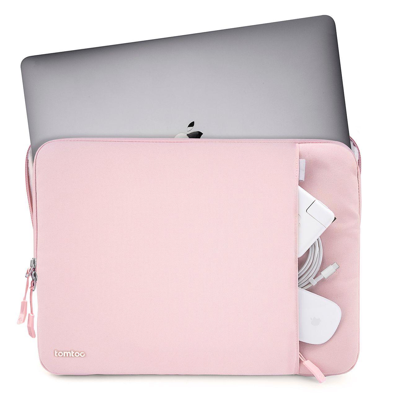 Tomtoc A13 Funda 360 Para 14''MacBook Pro - Rosado-5