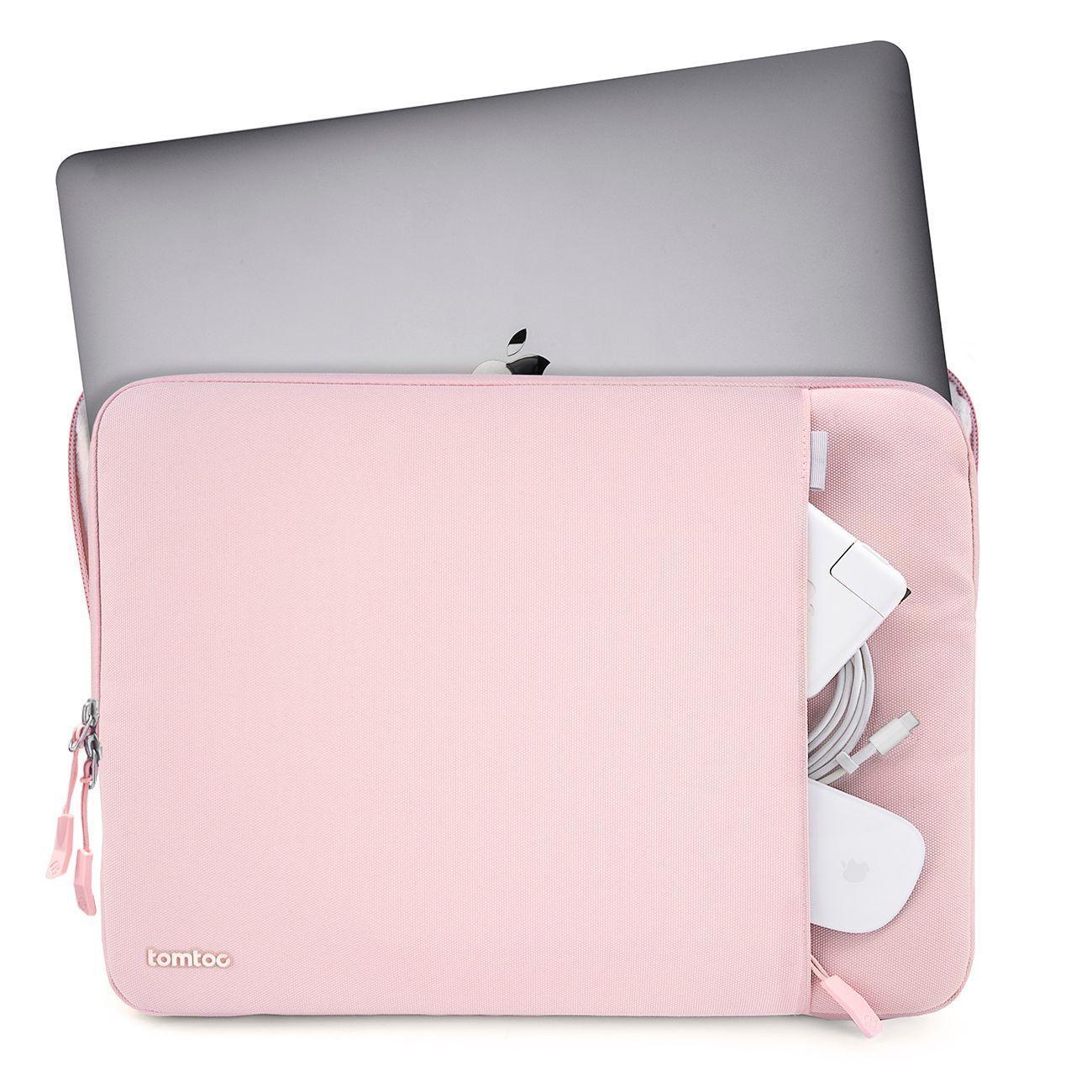 Tomtoc A13 Funda 360 Para 14''MacBook Pro - Rosado-5