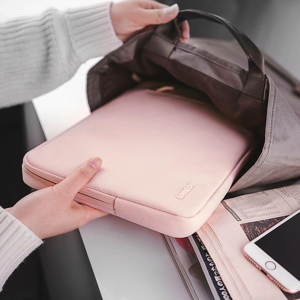 Tomtoc A13 Funda 360 Para 14''MacBook Pro - Rosado-7