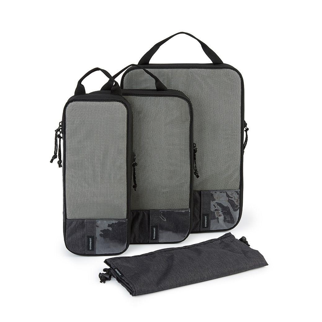 Bagsmart Kit de organizadores de embajale 4 en 1 - Negro-0