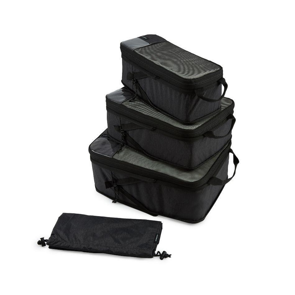Bagsmart Kit de organizadores de embajale 4 en 1 - Negro-1