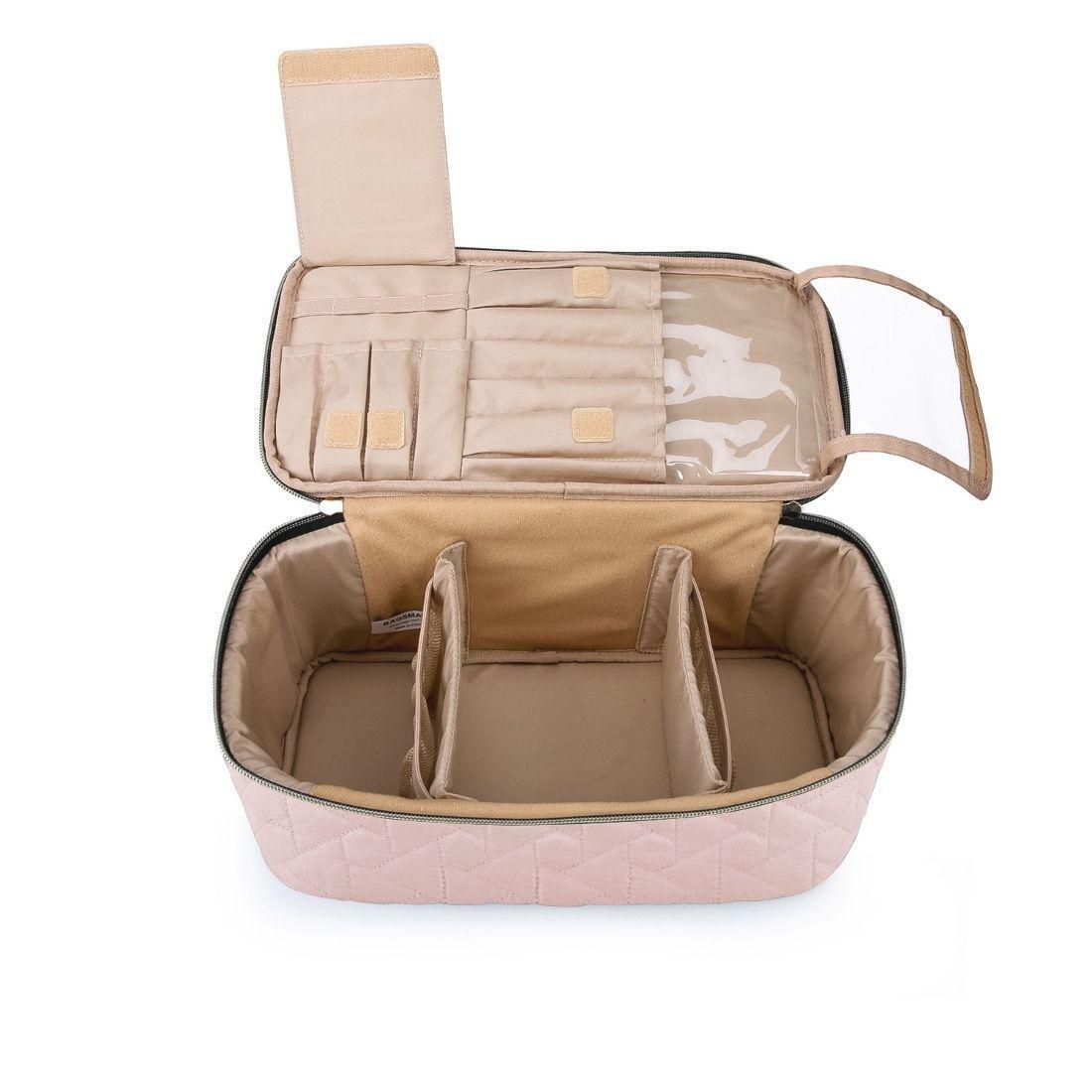 BAGSMART Estuche de Maquillaje Aurora para viajar- Rosado-3