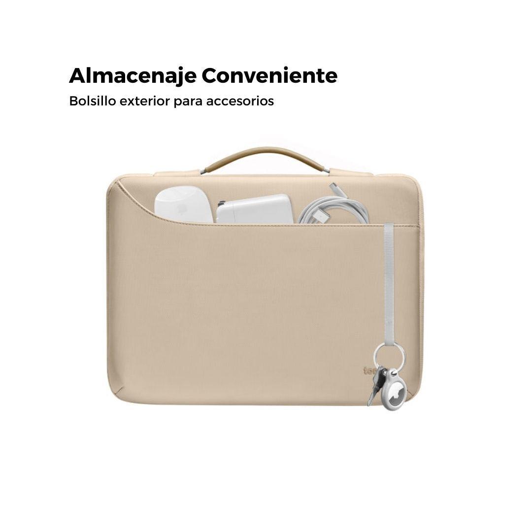 Tomtoc Maletín A22 para Notebook/Macbook Pro hasta 16" - Caqui-2