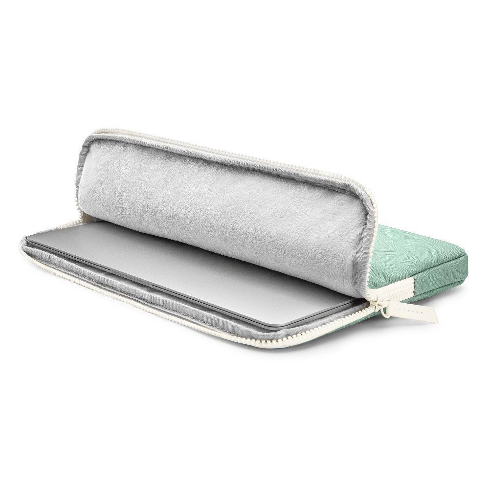 Tomtoc A23 Funda Lady Para Macbook 14''+ organizador Verde-7