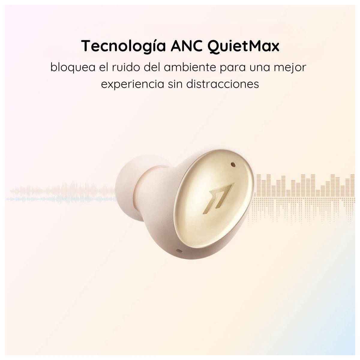 1More Audífonos Inalámbricos ColorBuds 2 con Cancelación de Ruido - Dorado-4