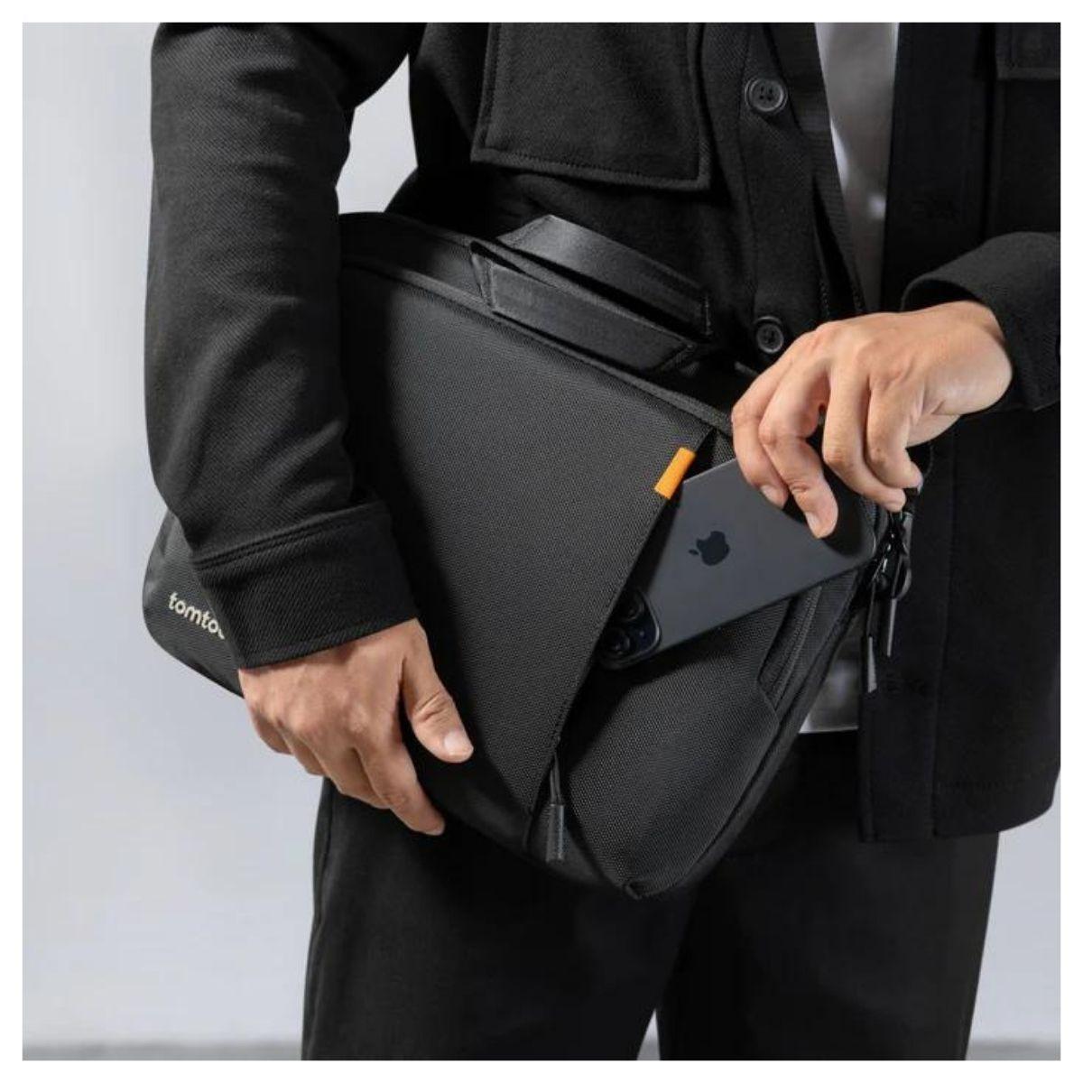 Tomtoc Maletín Delgado Defender-A30 para Macbook Pro 16" - Negro-7