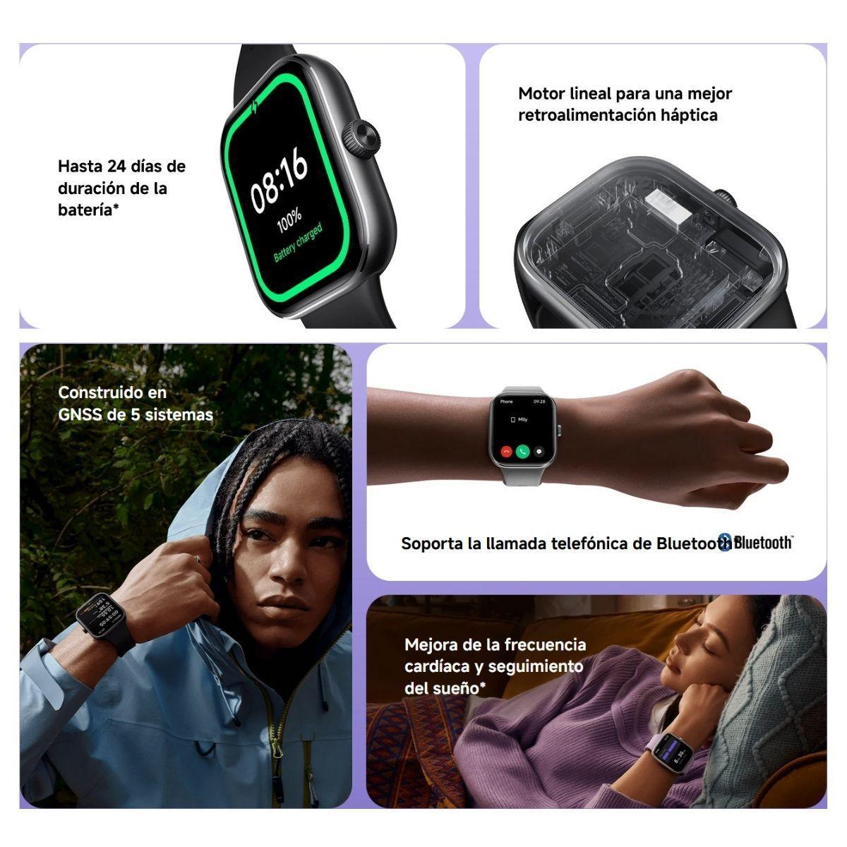 Xiaomi Redmi Watch 5 Reloj Inteligente Lavanda-7