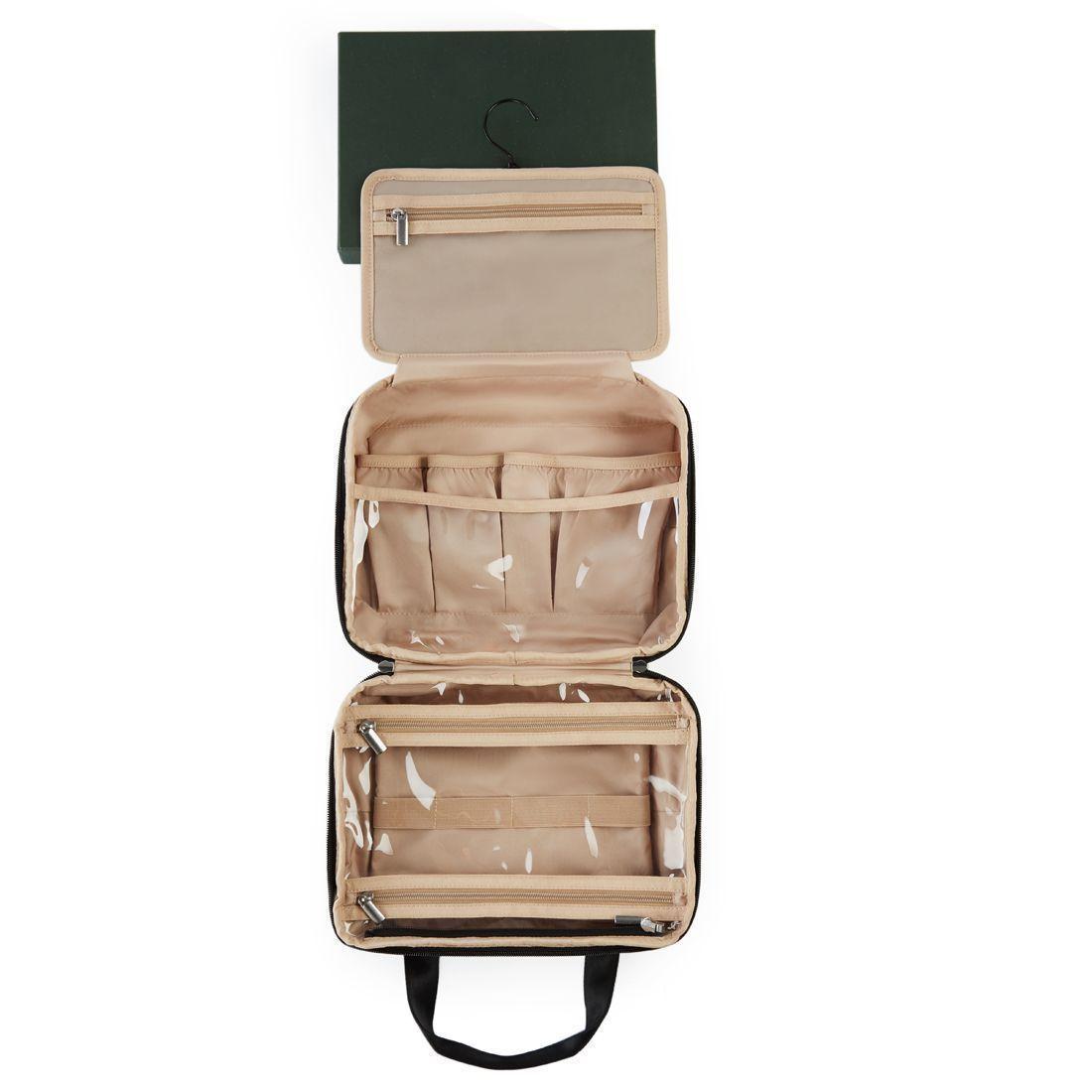 Neceser de viaje y aseo BAGSMART hombre mujer- negro-4