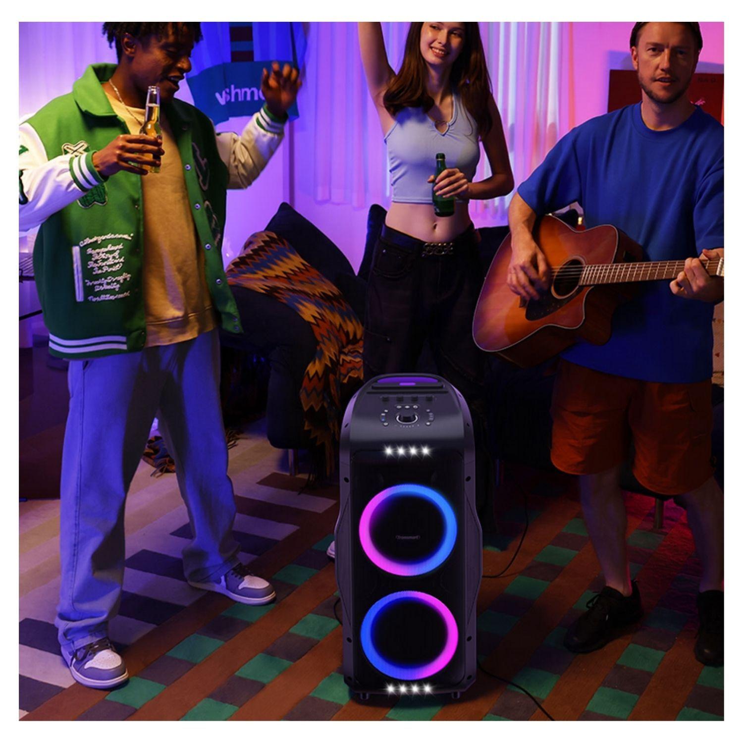 Tronsmart Parlante Portátil Halo 300 con Sonido Envolvente Negro-2