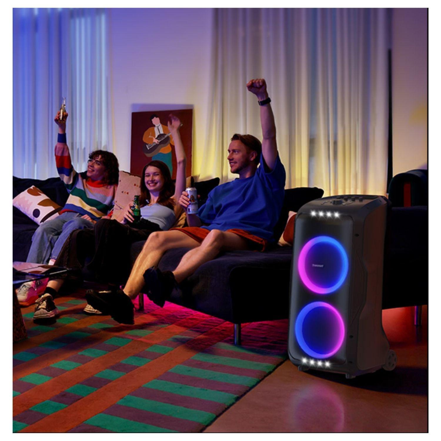 Tronsmart Parlante Portátil Halo 300 con Sonido Envolvente Negro-7