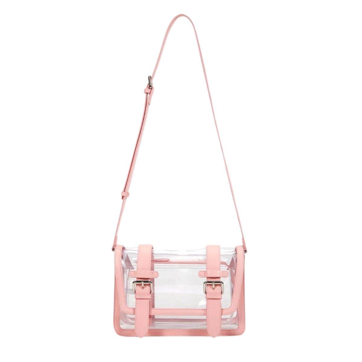 Ecosusi Bolso Mensajero Jane para Tablet 10.2” - Rosado Transparente-3